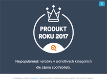 Tablet Screenshot of produktroku.cz
